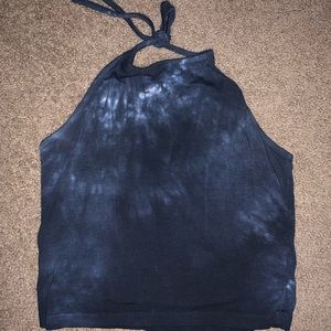 Tie die halter top